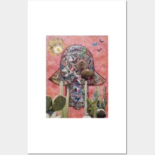 Sedona Hamsa by Harriette Knight Posters and Art